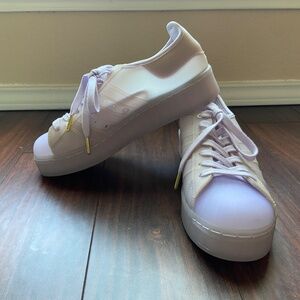 ADIDAS Superstar Jelly Sneakers Purple Women Size 9